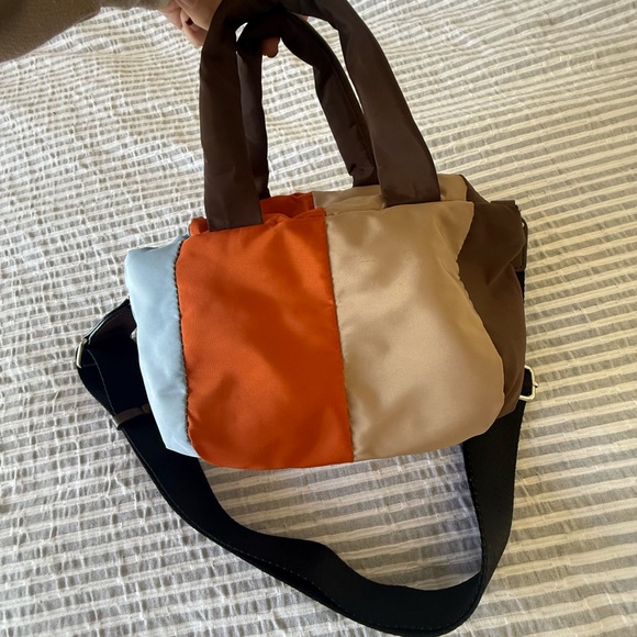 Color Block Shoulder Bag - Picture 5 of 5